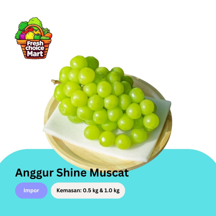 Anggur Hijau Muscat - Impor