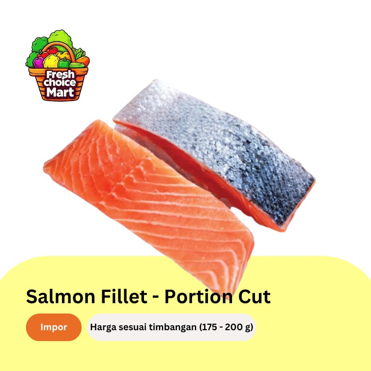 Salmon Fillet Portion Cut