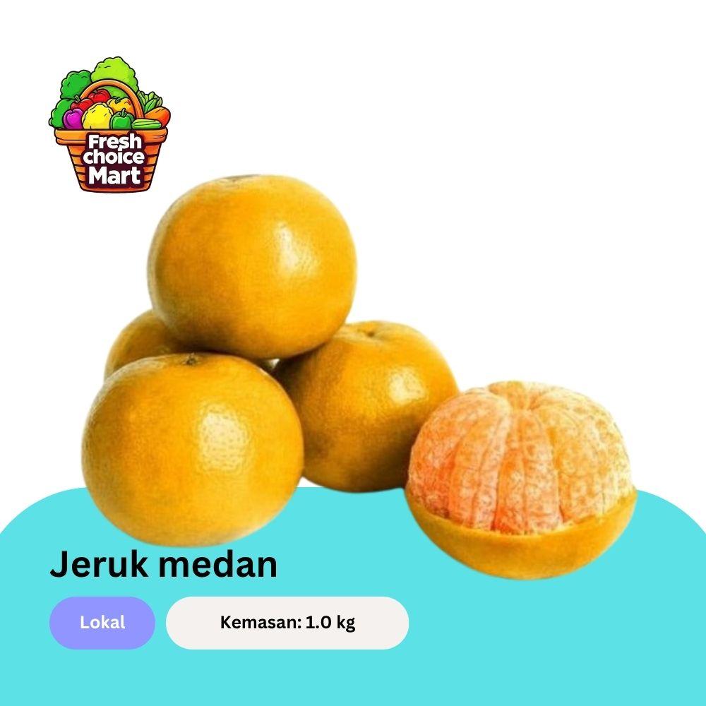 Jeruk Medan Sedang [Isi  9 - 10 buah]