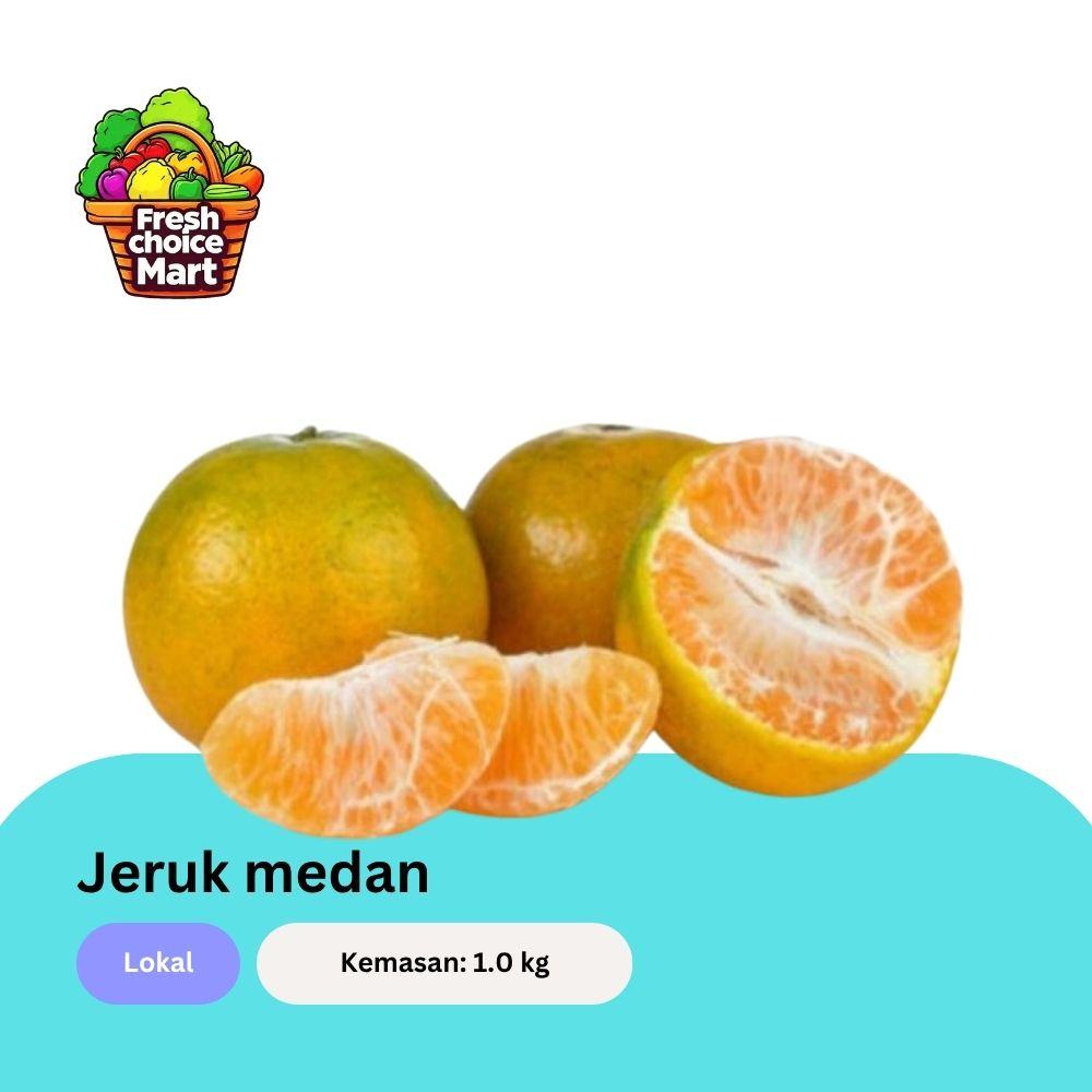 Jeruk Medan Sedang [Isi  9 - 10 buah]