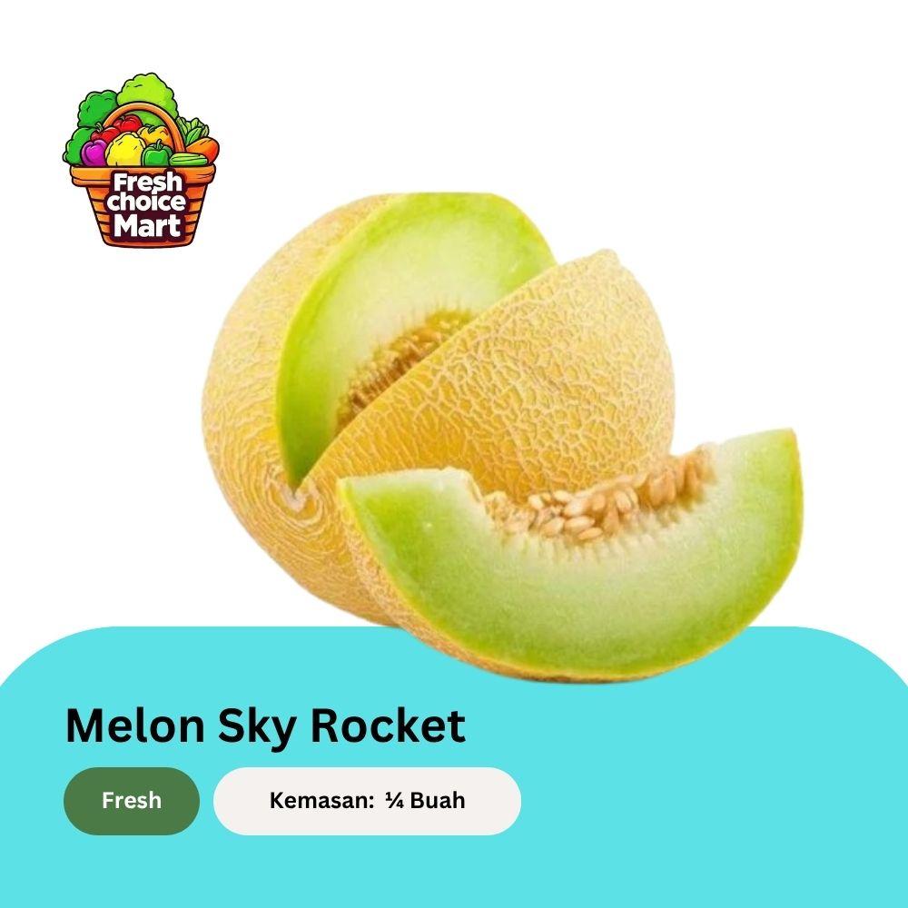 Melon Sky Rocket/Melon Madu (Hijau)