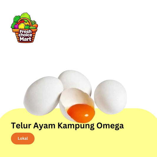 Telur Ayam Kampung Omega